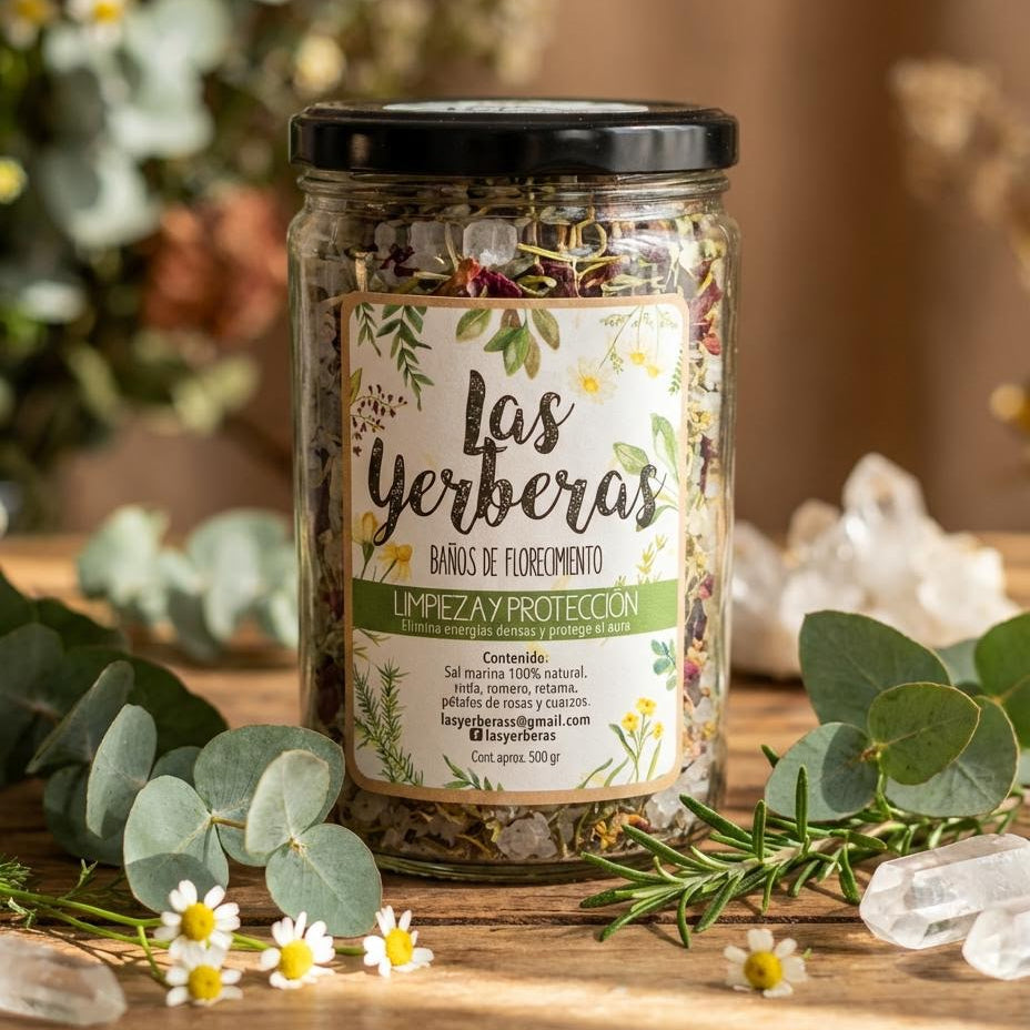Baño de florecimiento Limpieza y Protección