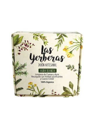 Jabón Artesanal Aura Blanca