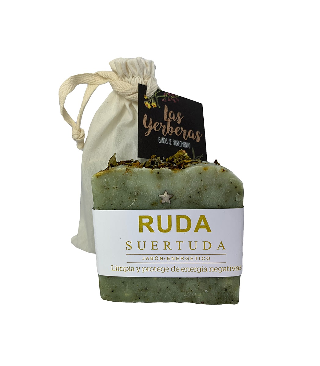 Jabón Artesanal Ruda Suertuda